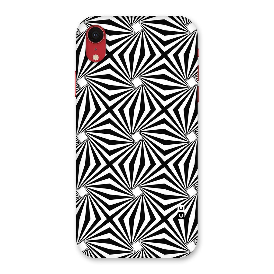 Monochromatic Swirls Back Case for iPhone XR