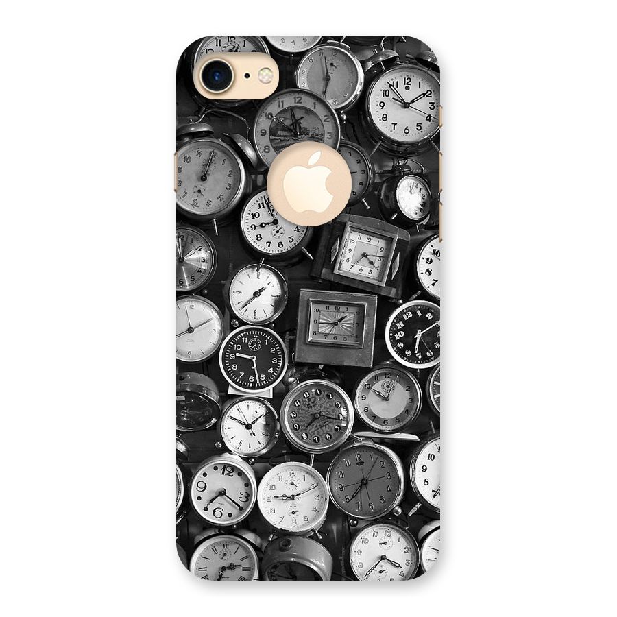 Monochrome Collection Back Case for iPhone 7 Logo Cut