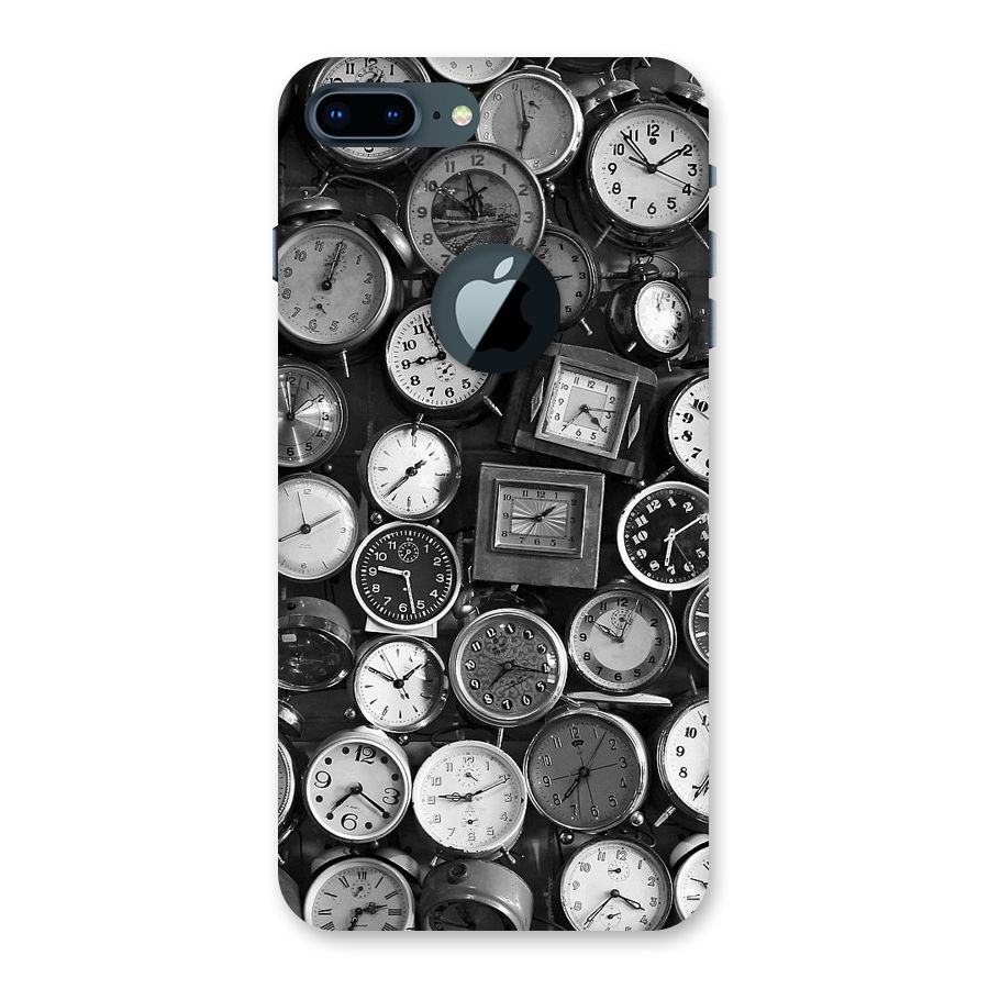 Monochrome Collection Back Case for iPhone 7 Plus Logo Cut