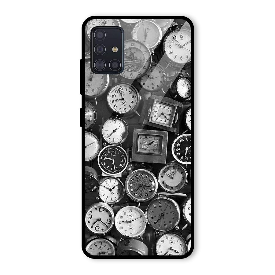 Monochrome Collection Glass Back Case for Galaxy A51