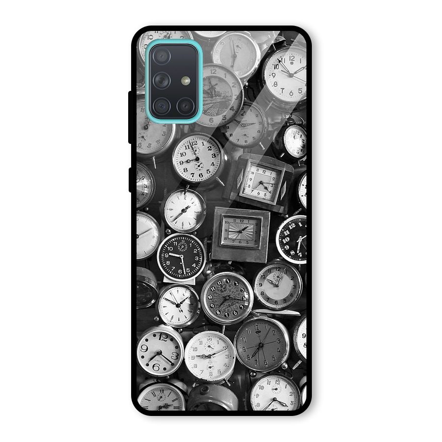 Monochrome Collection Glass Back Case for Galaxy A71