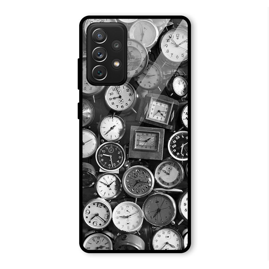 Monochrome Collection Glass Back Case for Galaxy A72