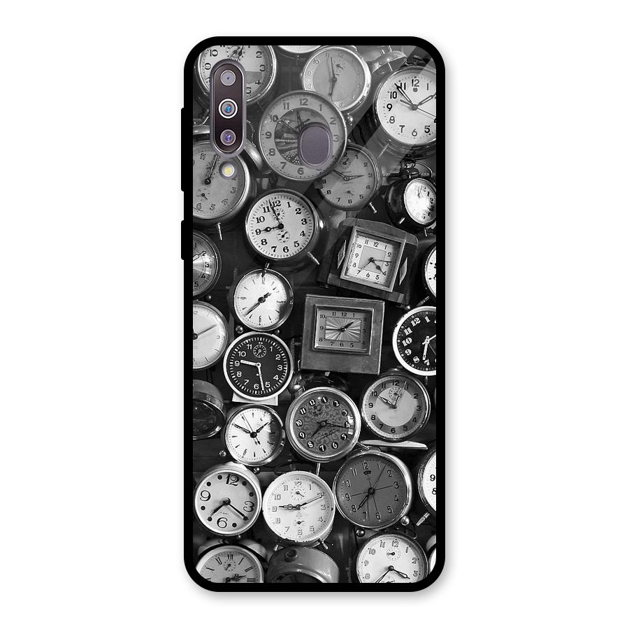 Monochrome Collection Glass Back Case for Galaxy M30