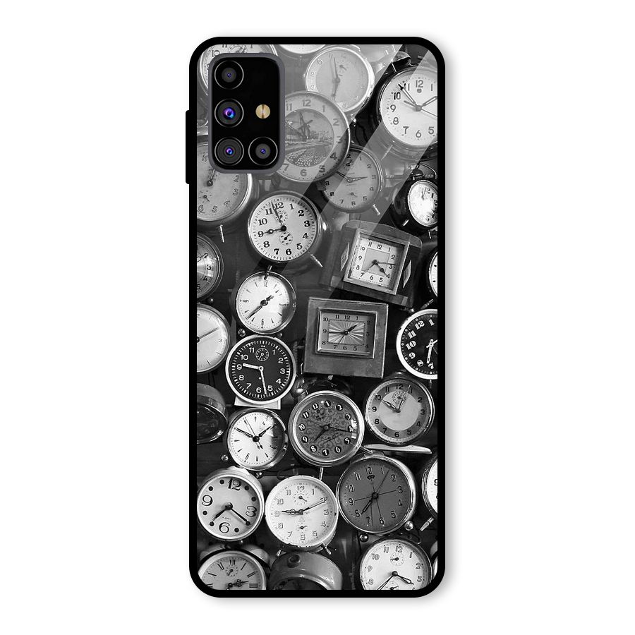 Monochrome Collection Glass Back Case for Galaxy M31s