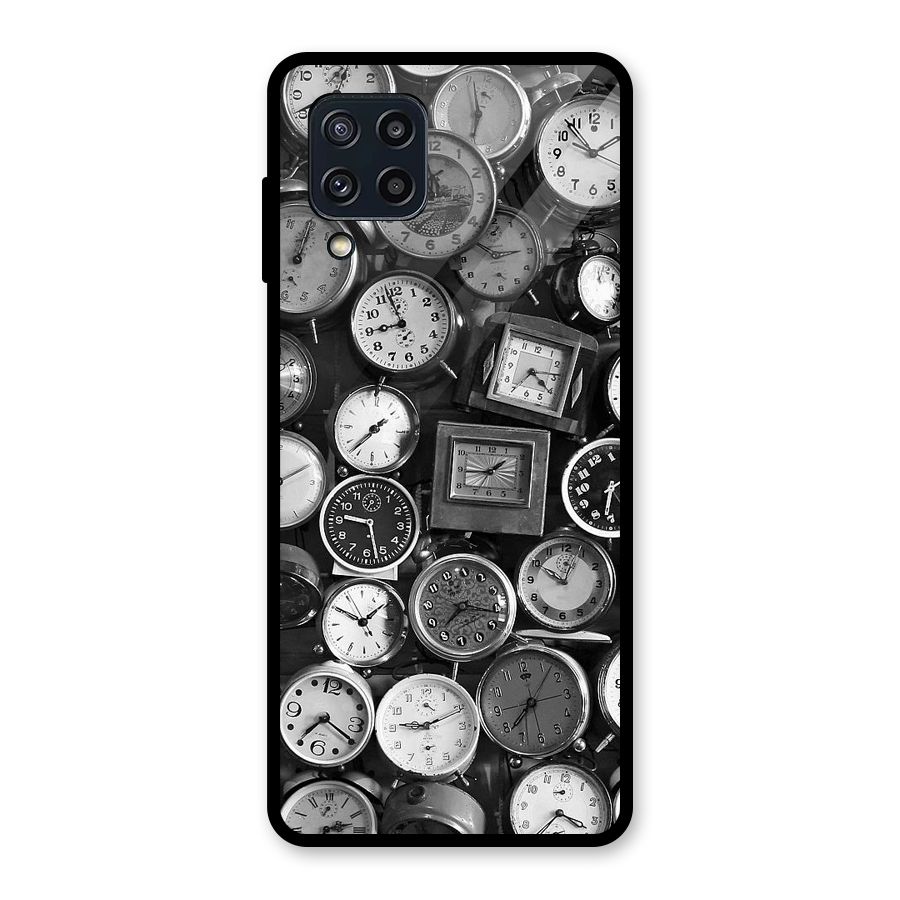 Monochrome Collection Glass Back Case for Galaxy M32