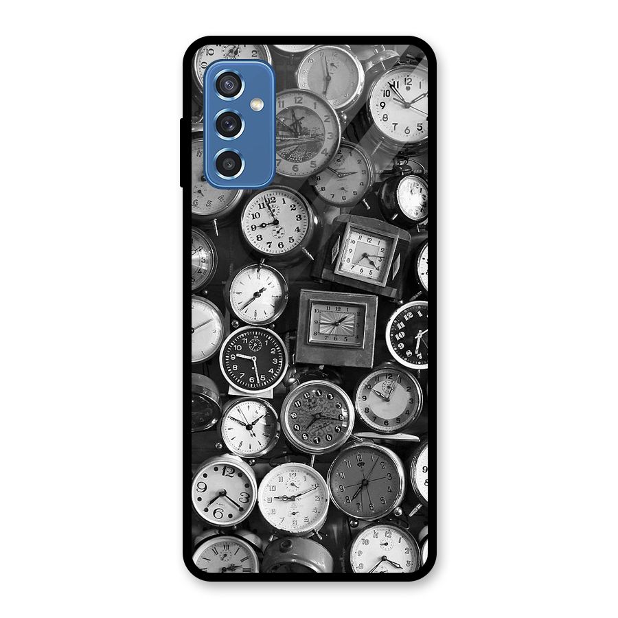 Monochrome Collection Glass Back Case for Galaxy M52 5G