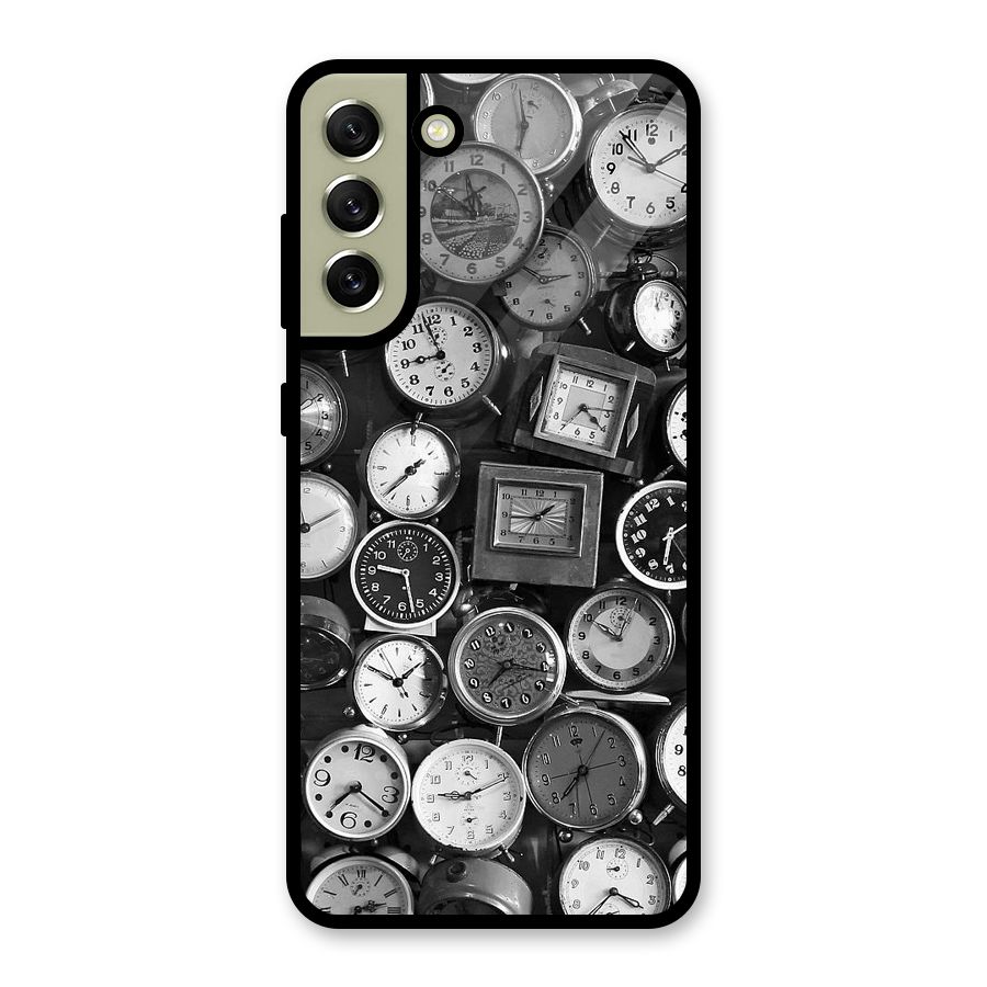 Monochrome Collection Glass Back Case for Galaxy S21 FE 5G