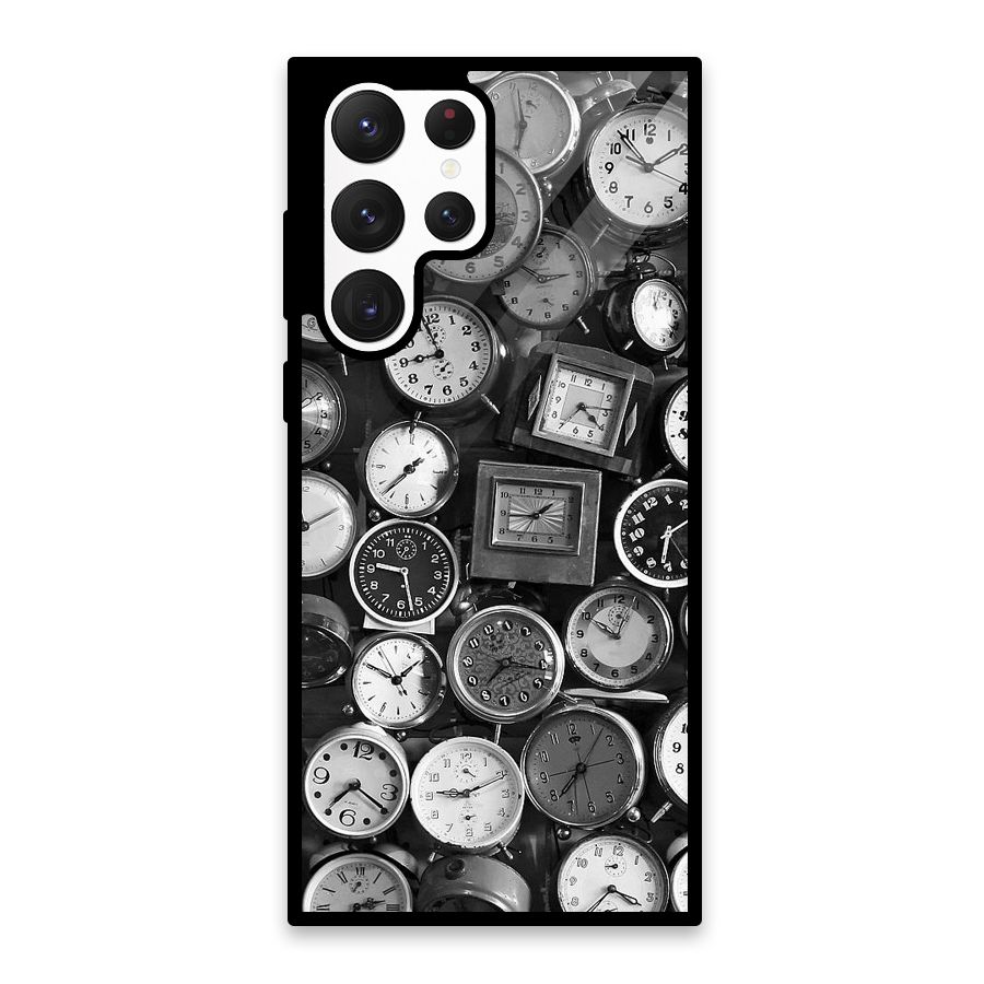 Monochrome Collection Glass Back Case for Galaxy S22 Ultra 5G