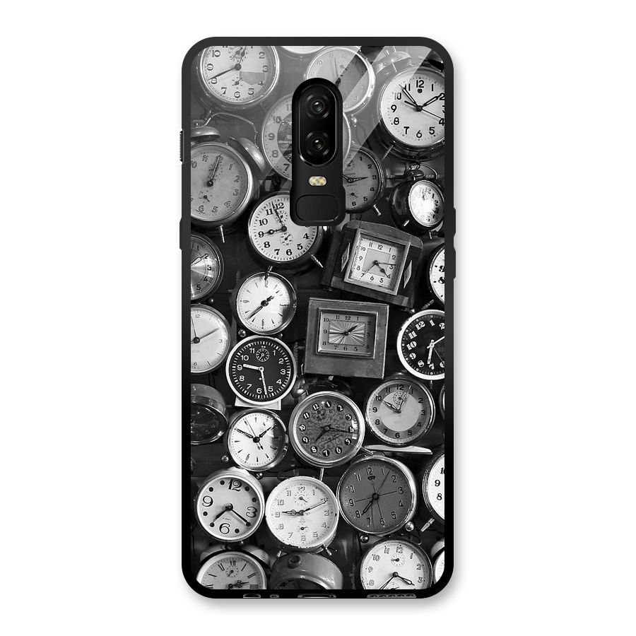 Monochrome Collection Glass Back Case for OnePlus 6