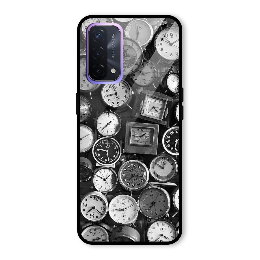 Monochrome Collection Glass Back Case for Oppo A74 5G