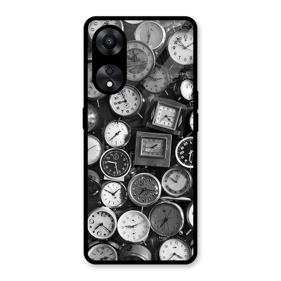 Monochrome Collection Glass Back Case for Oppo A78