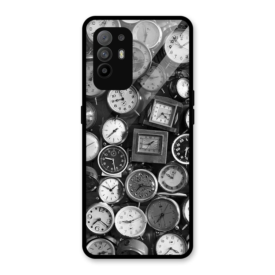 Monochrome Collection Glass Back Case for Oppo F19 Pro Plus 5G