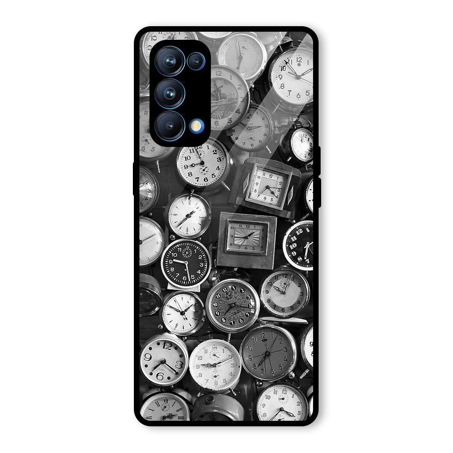 Monochrome Collection Glass Back Case for Oppo Reno5 Pro 5G