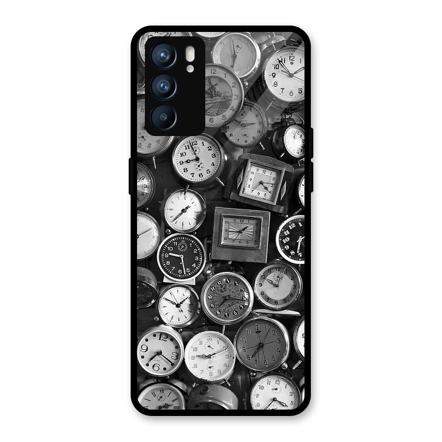 Monochrome Collection Glass Back Case for Oppo Reno6 5G