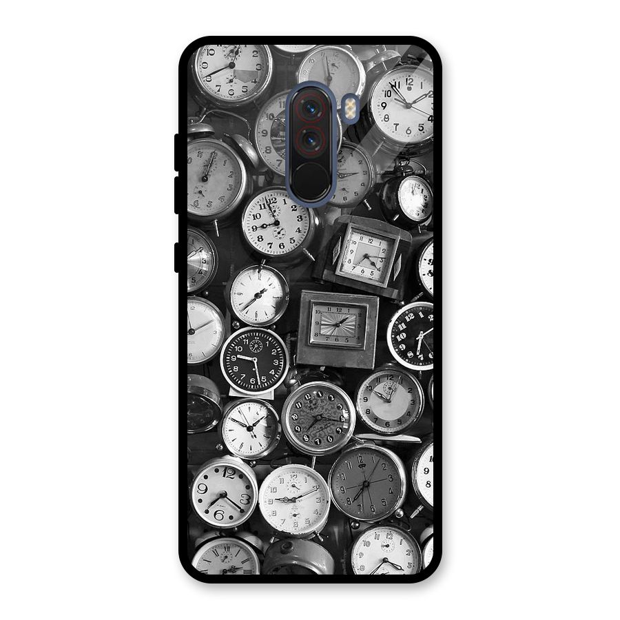 Monochrome Collection Glass Back Case for Poco F1