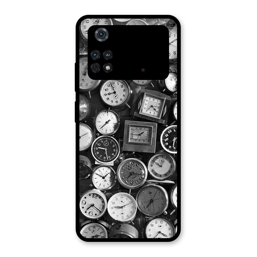 Monochrome Collection Glass Back Case for Poco M4 Pro 4G