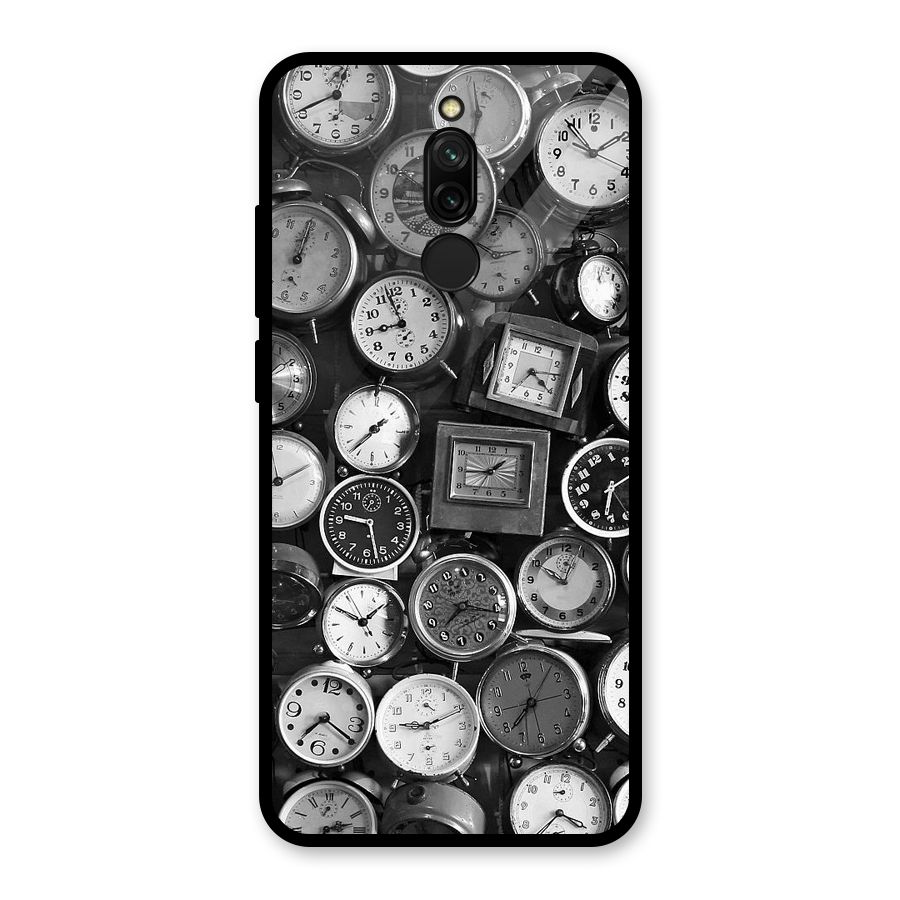 Monochrome Collection Glass Back Case for Redmi 8