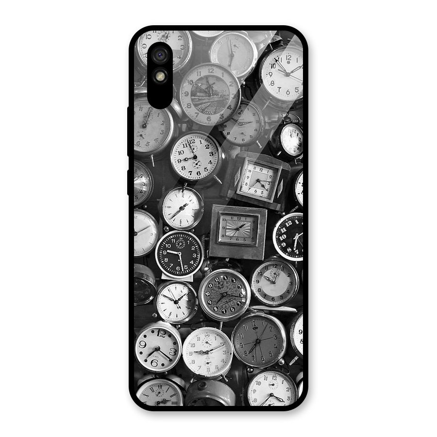 Monochrome Collection Glass Back Case for Redmi 9A