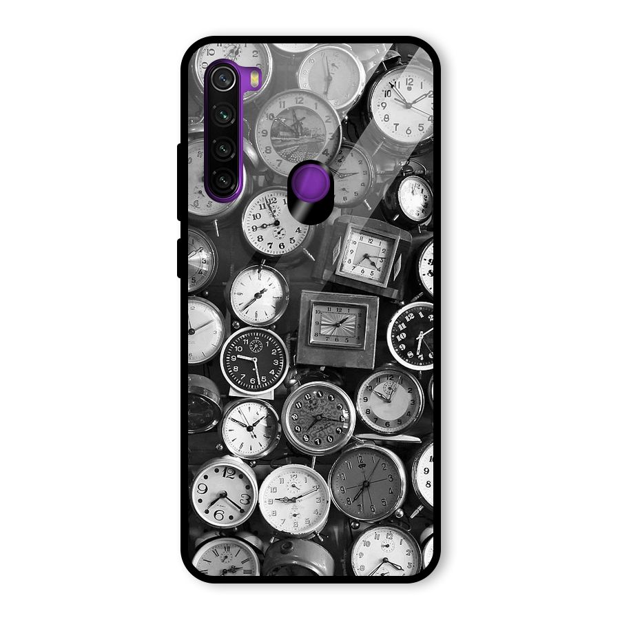 Monochrome Collection Glass Back Case for Redmi Note 8