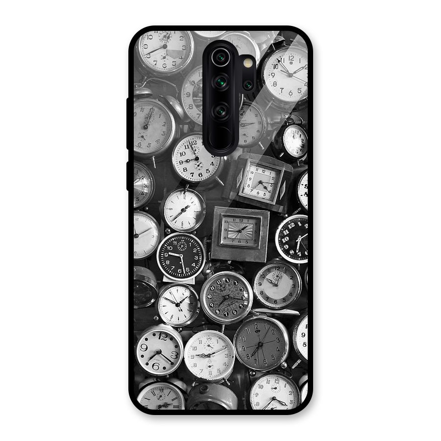 Monochrome Collection Glass Back Case for Redmi Note 8 Pro