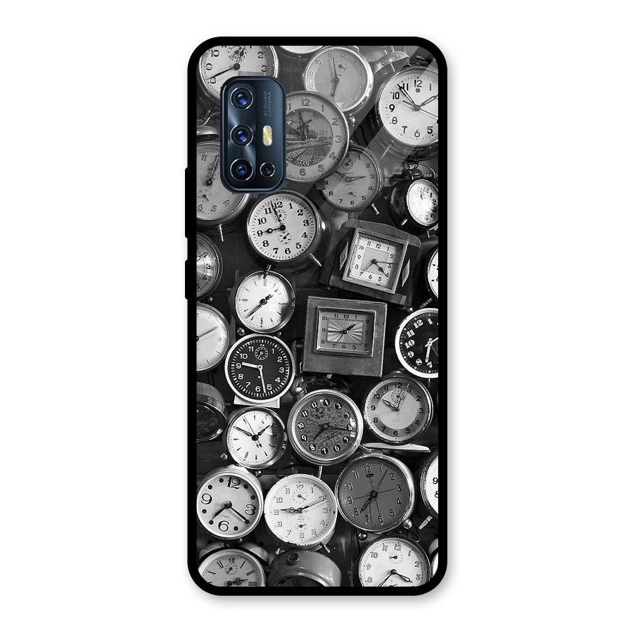 Monochrome Collection Glass Back Case for Vivo V17