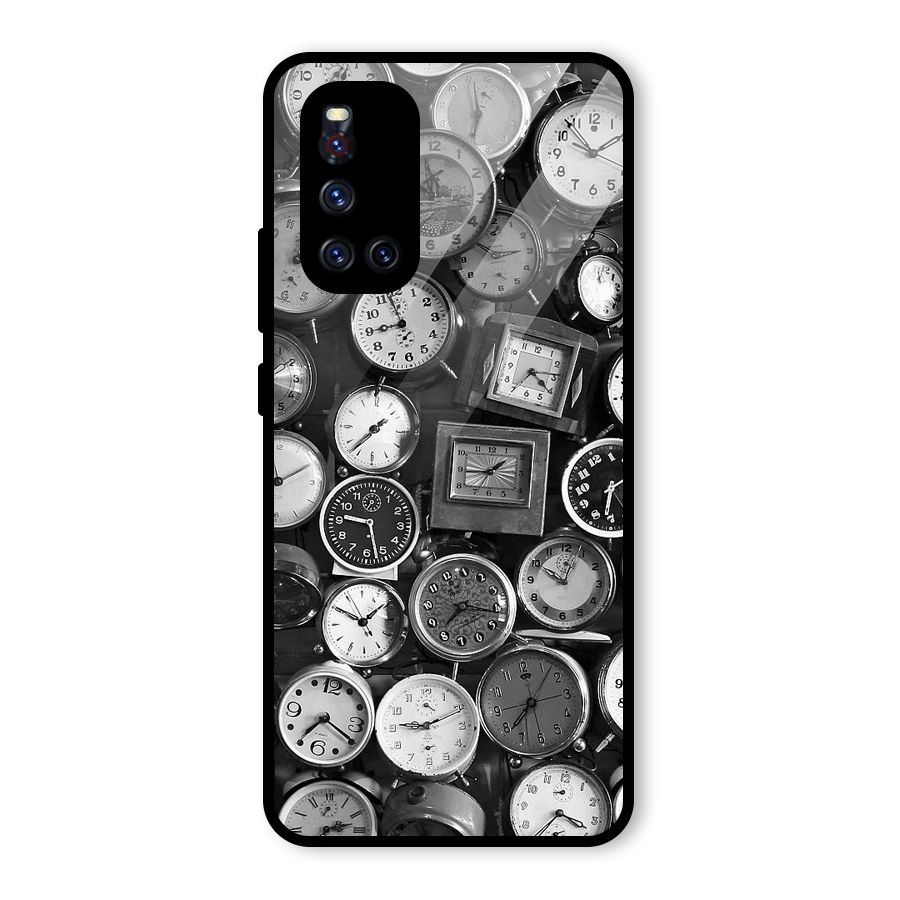 Monochrome Collection Glass Back Case for Vivo V19