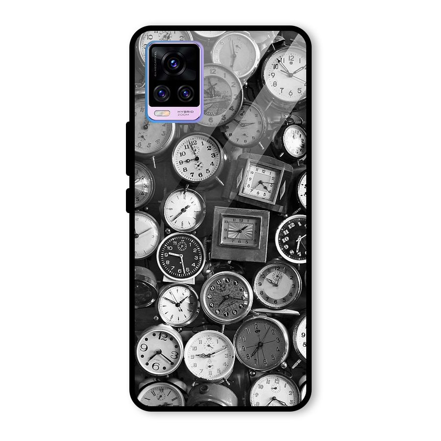 Monochrome Collection Glass Back Case for Vivo V20 Pro