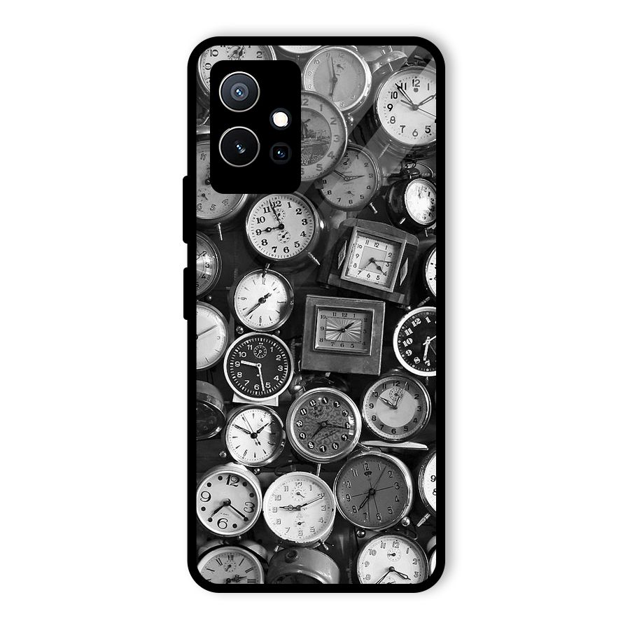 Monochrome Collection Glass Back Case for Vivo Y75 5G