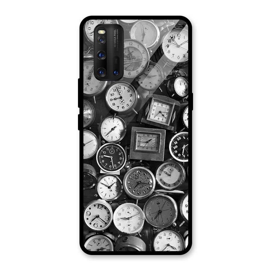 Monochrome Collection Glass Back Case for Vivo iQOO 3