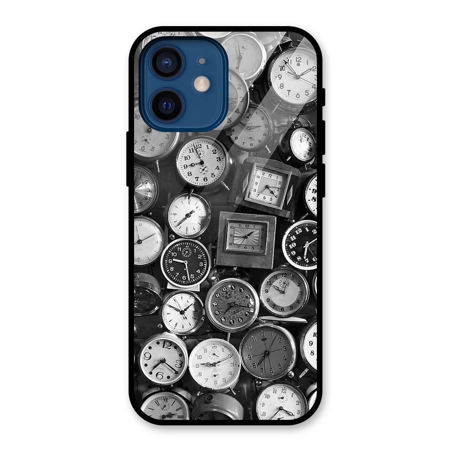 Monochrome Collection Glass Back Case for iPhone 12 Mini