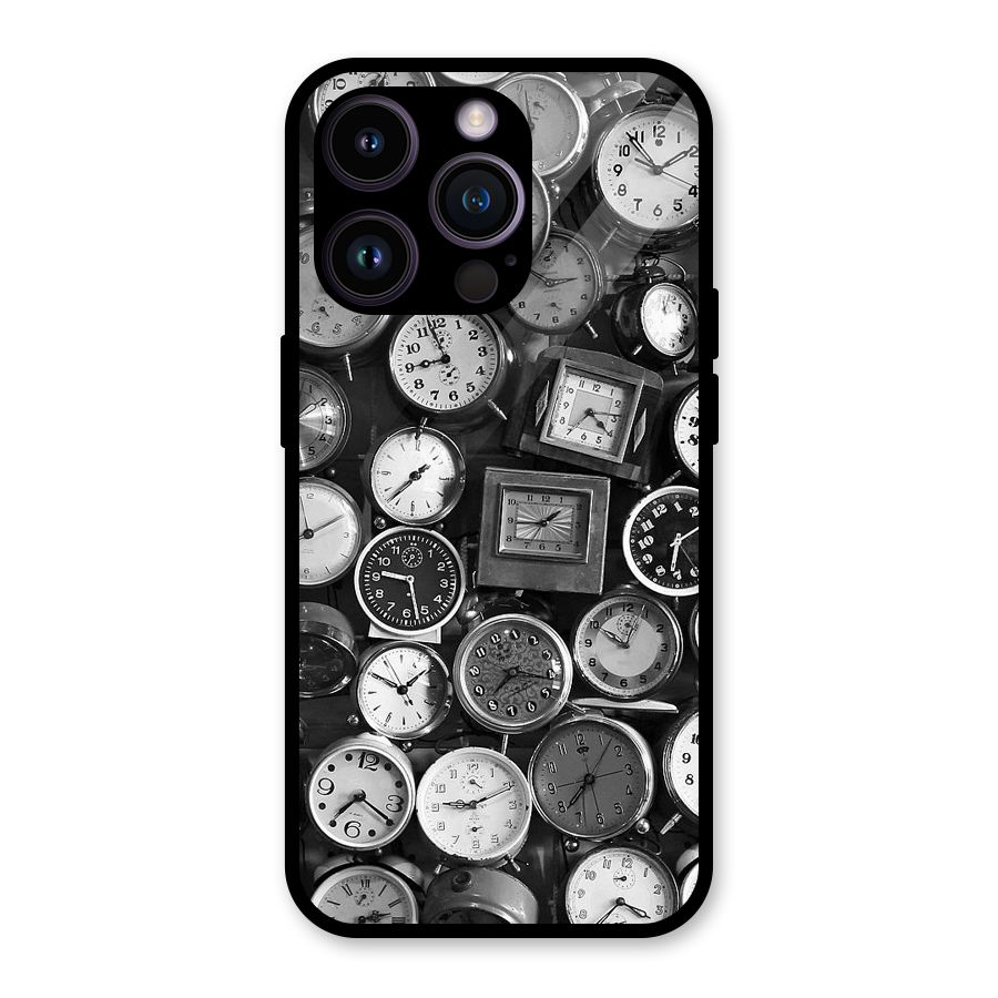Monochrome Collection Glass Back Case for iPhone 14 Pro