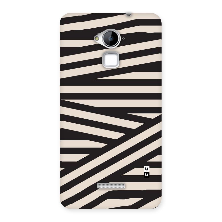 Monochrome Lines Back Case for Coolpad Note 3