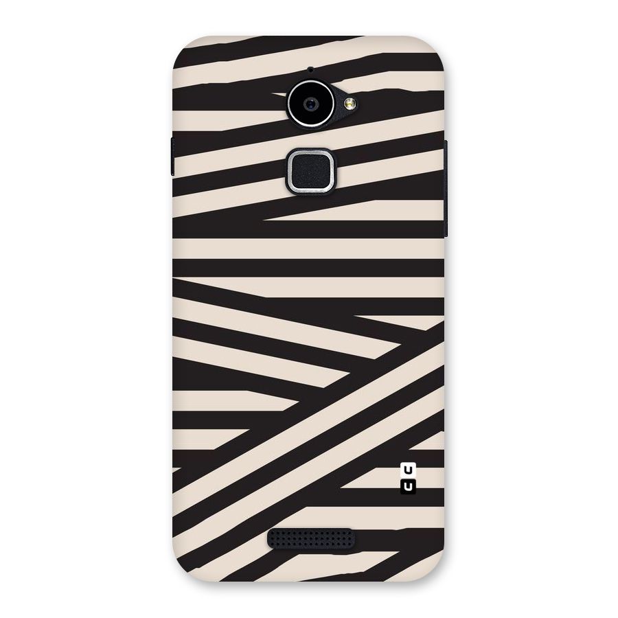 Monochrome Lines Back Case for Coolpad Note 3 Lite