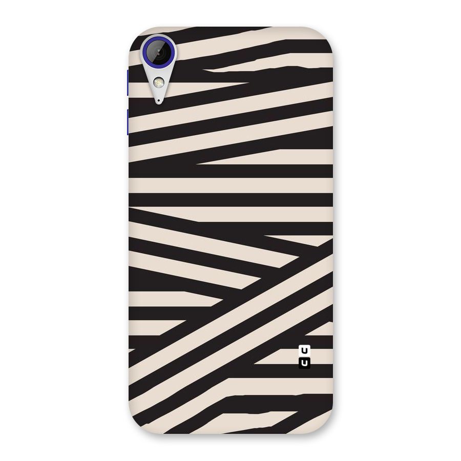 Monochrome Lines Back Case for Desire 830