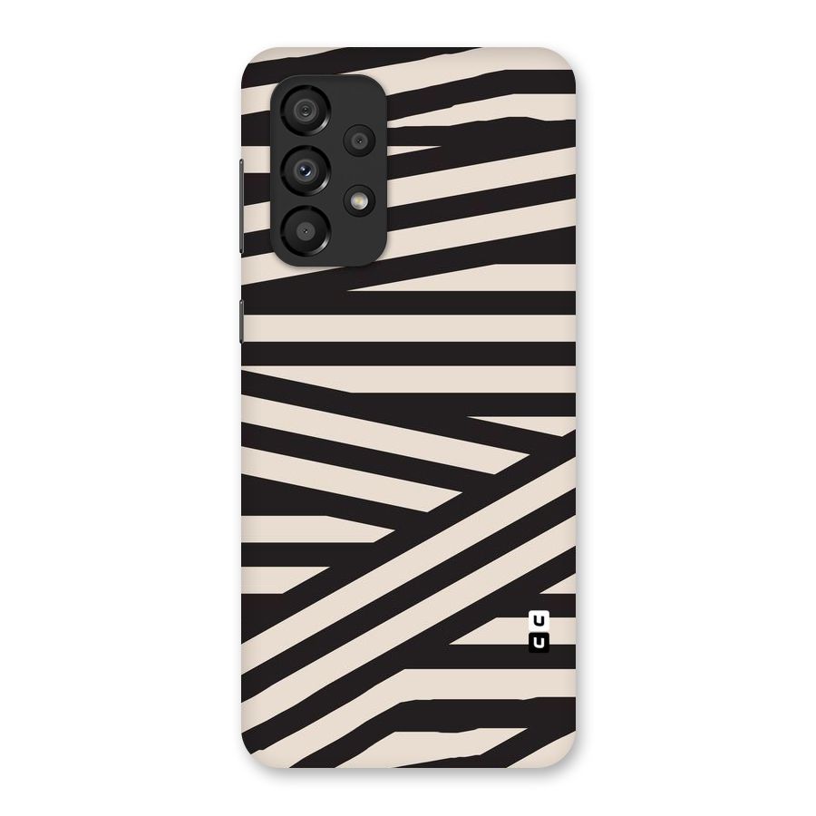 Monochrome Lines Back Case for Galaxy A33 5G
