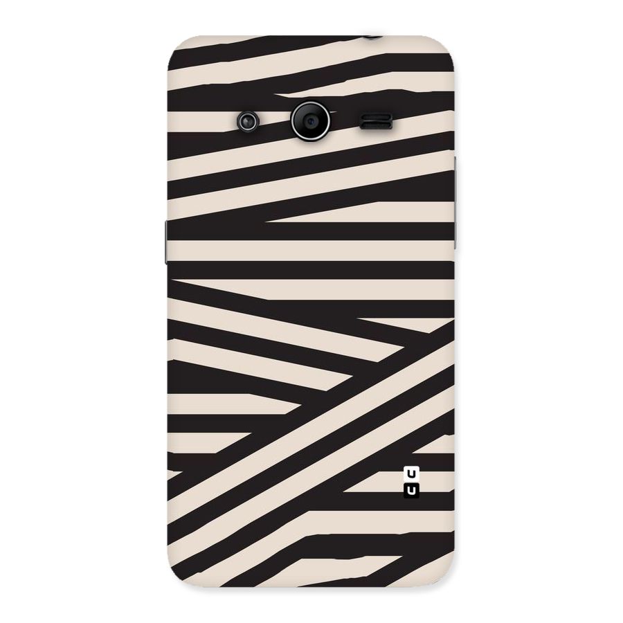 Monochrome Lines Back Case for Galaxy Core 2