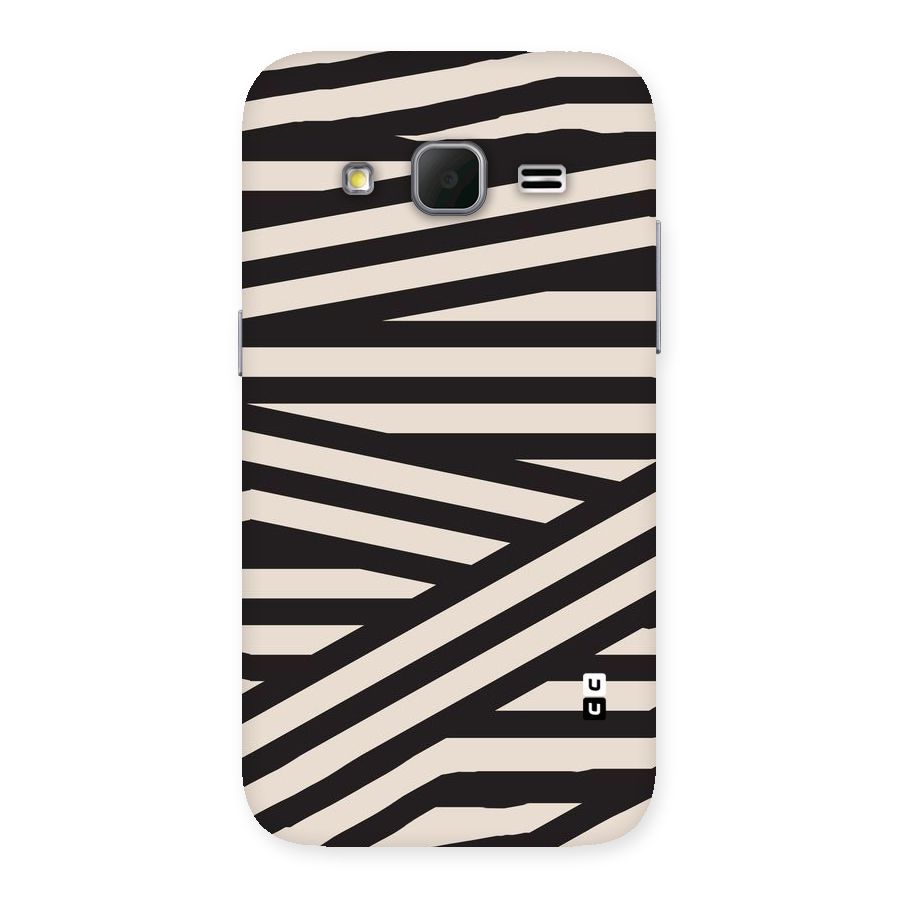 Monochrome Lines Back Case for Galaxy Core Prime