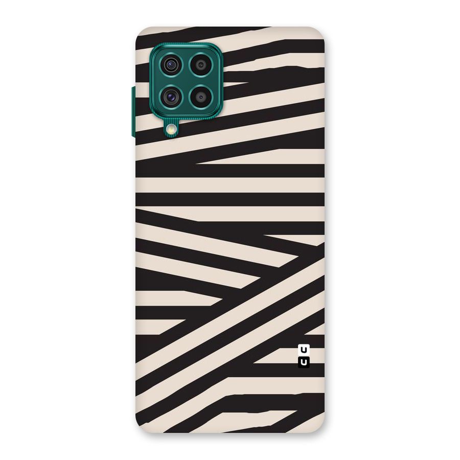 Monochrome Lines Back Case for Galaxy F62