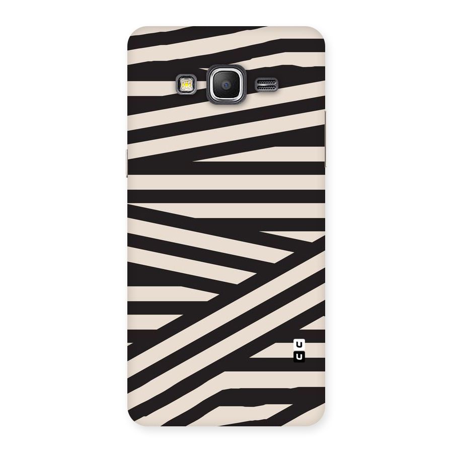Monochrome Lines Back Case for Galaxy Grand Prime