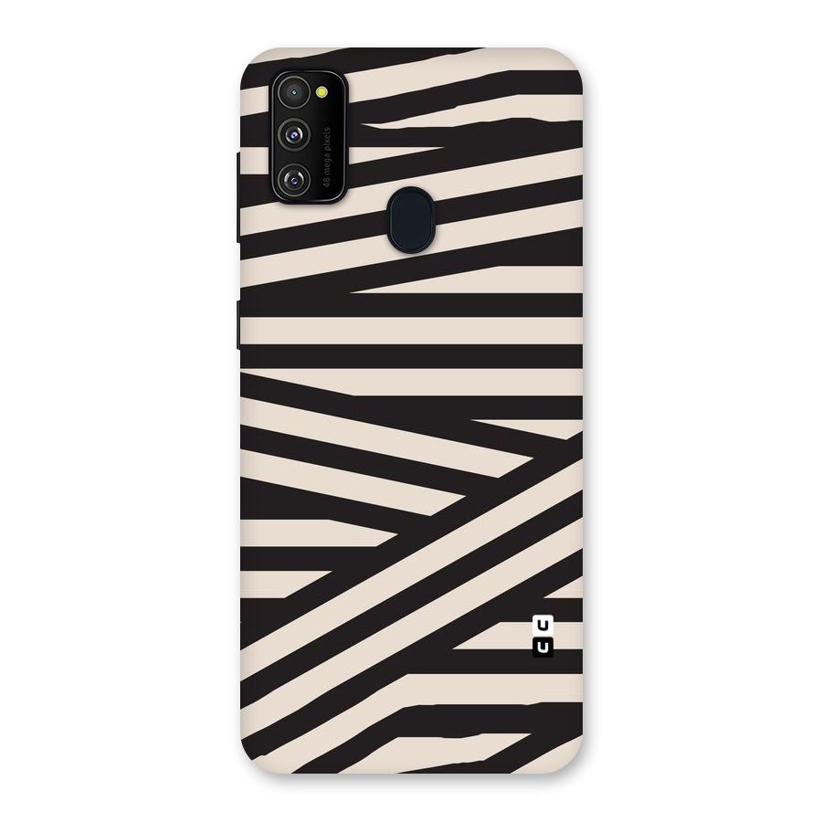 Monochrome Lines Back Case for Galaxy M30s