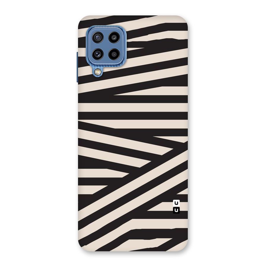 Monochrome Lines Back Case for Galaxy M32