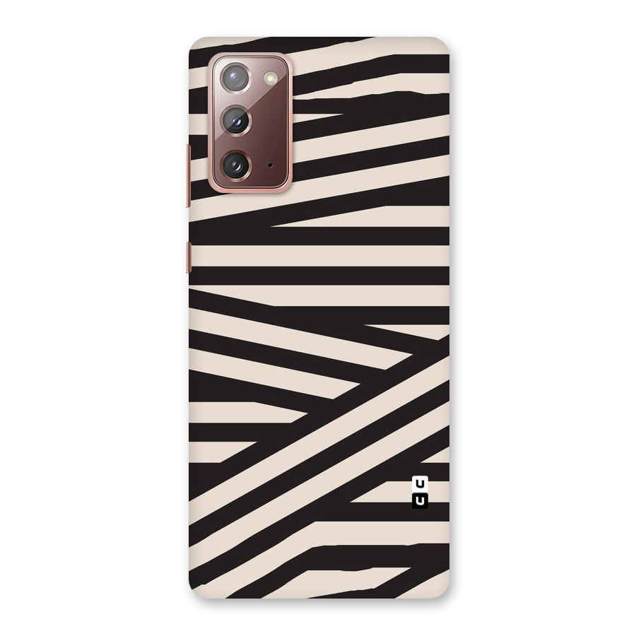 Monochrome Lines Back Case for Galaxy Note 20
