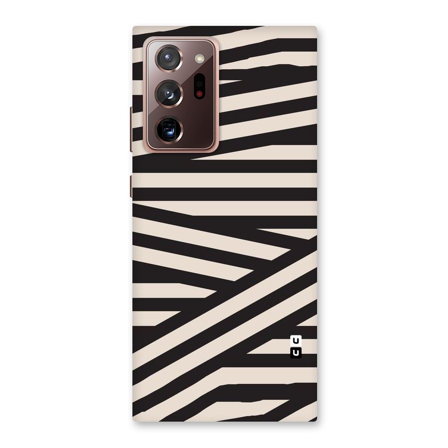 Monochrome Lines Back Case for Galaxy Note 20 Ultra