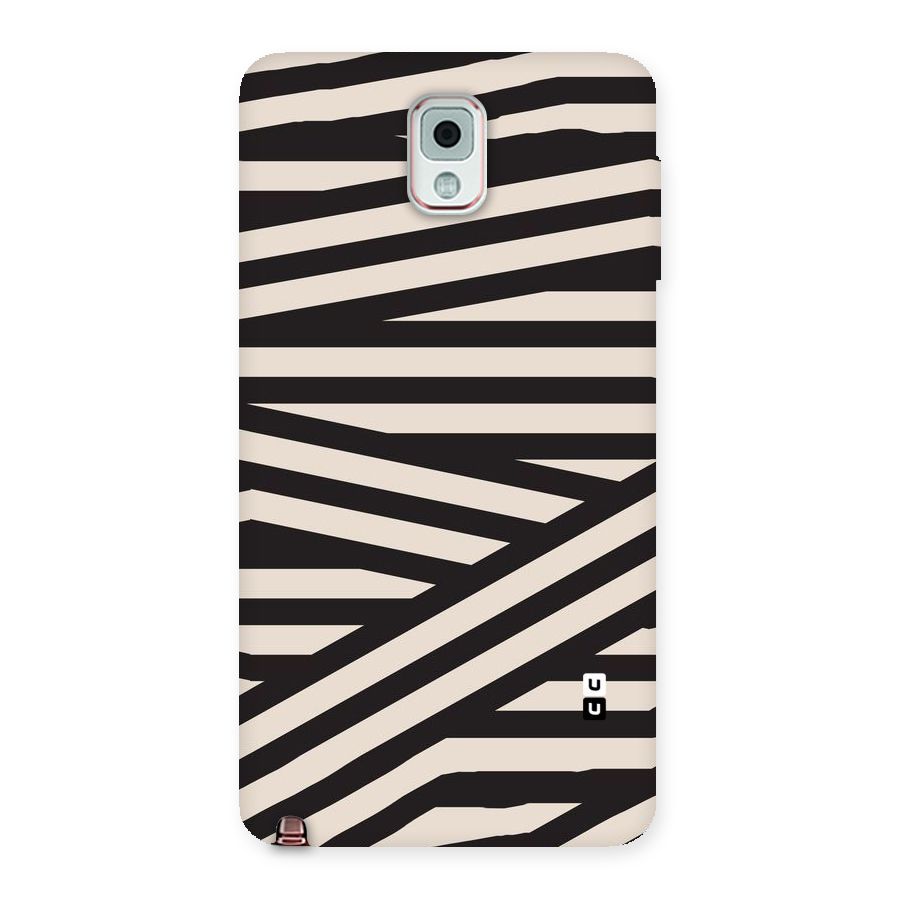 Monochrome Lines Back Case for Galaxy Note 3