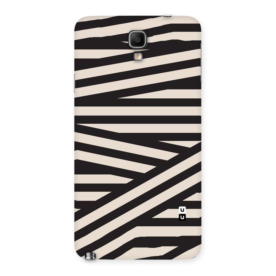 Monochrome Lines Back Case for Galaxy Note 3 Neo
