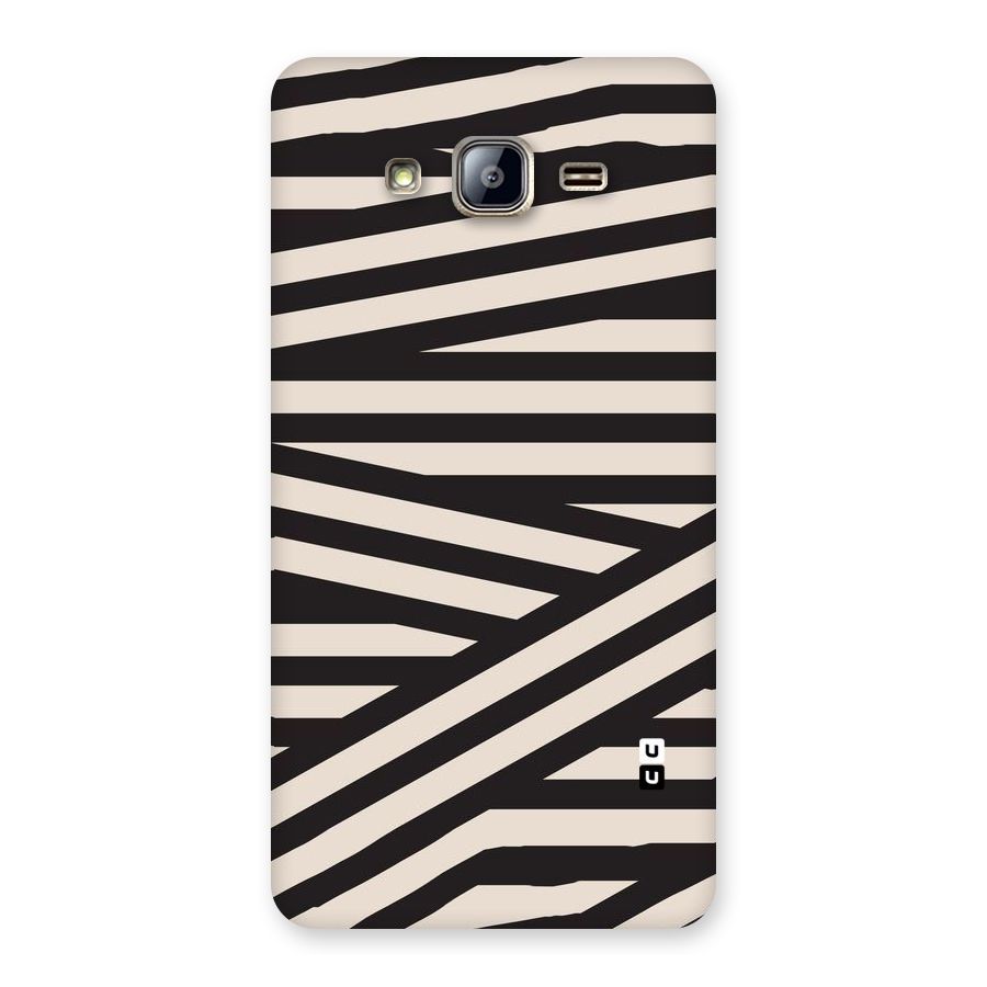 Monochrome Lines Back Case for Galaxy On5