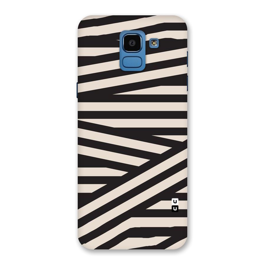 Monochrome Lines Back Case for Galaxy On6
