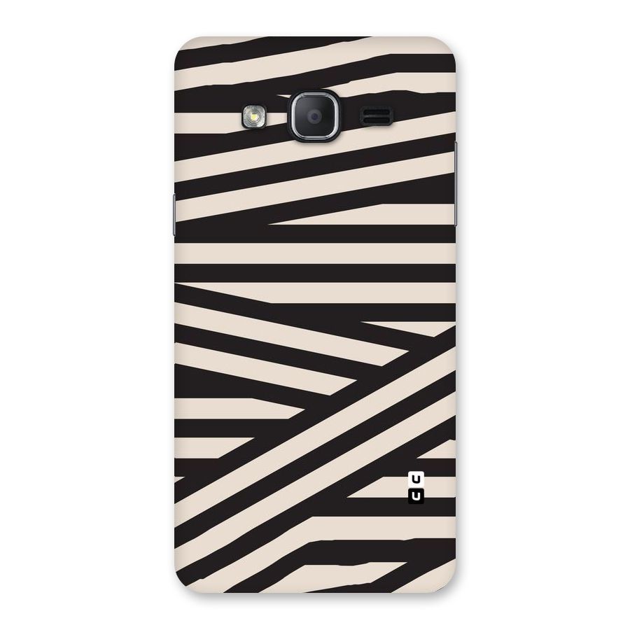 Monochrome Lines Back Case for Galaxy On7 2015
