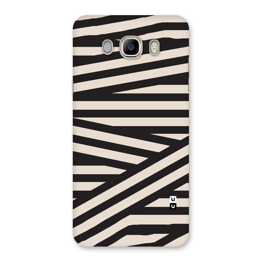 Monochrome Lines Back Case for Galaxy On8