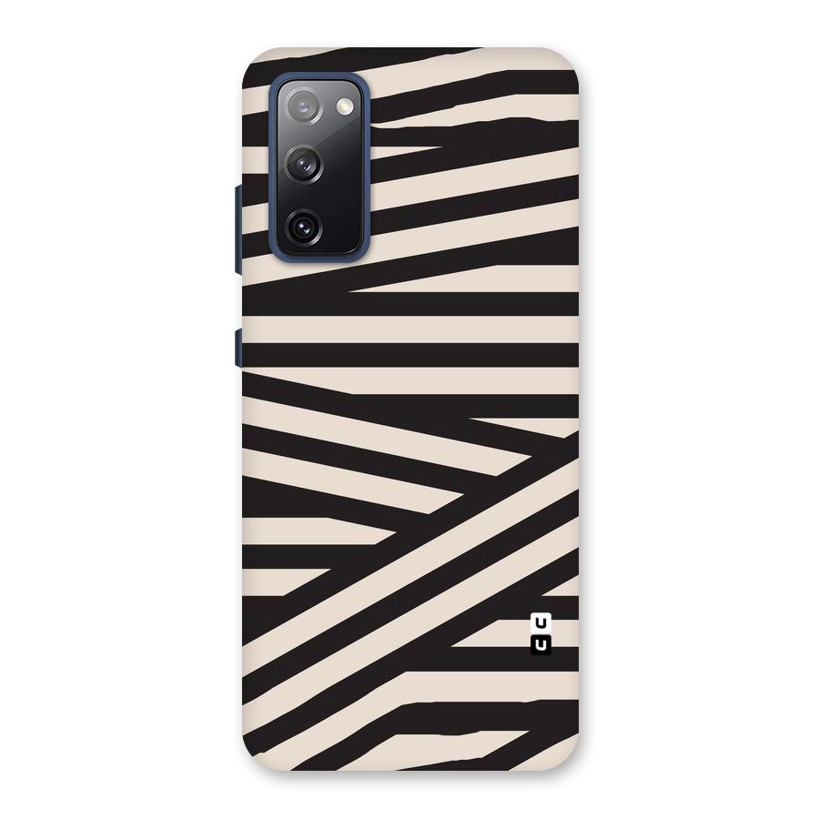 Monochrome Lines Back Case for Galaxy S20 FE